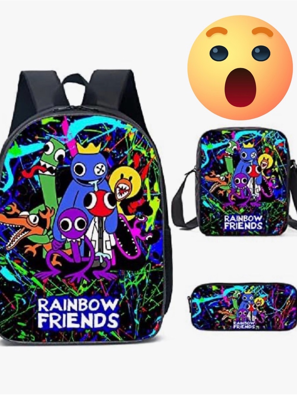 Kids Backpack - Colorful Characters Never Used!